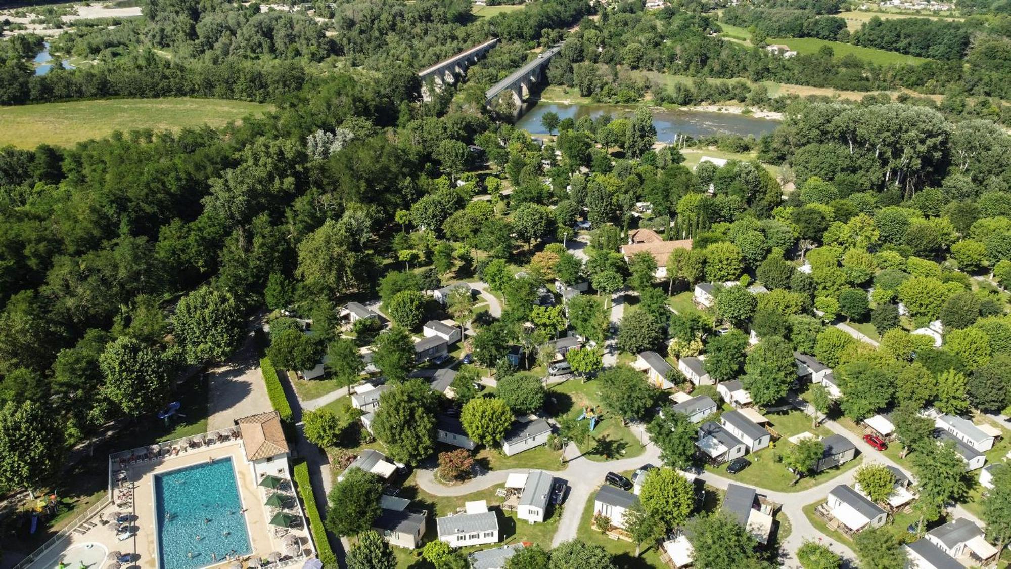 Camping Rcn La Bastide En Ardeche Sampzon Exterior foto