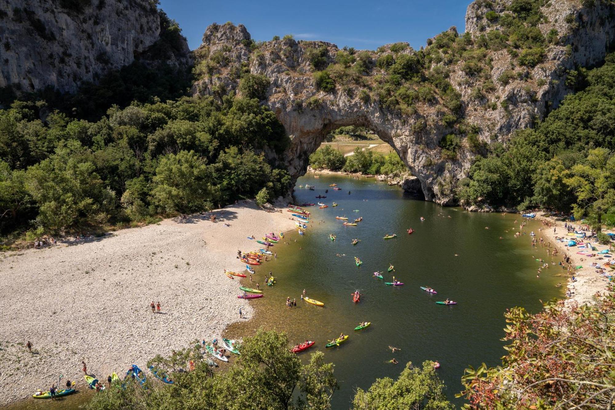 Camping Rcn La Bastide En Ardeche Sampzon Exterior foto